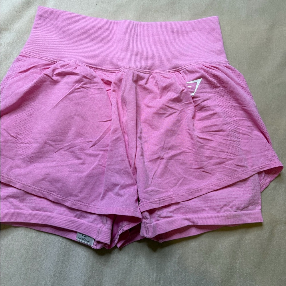 Gymshark 2 in 1 running shorts